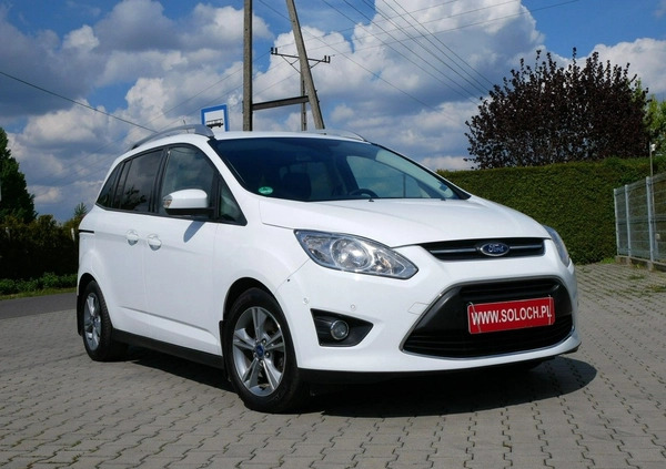 Ford Grand C-MAX cena 34700 przebieg: 104000, rok produkcji 2014 z Sułkowice małe 781